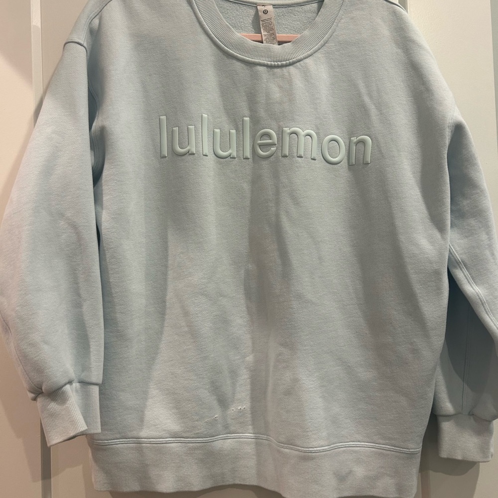 Lululemon Athletica Soft Blue Crewneck